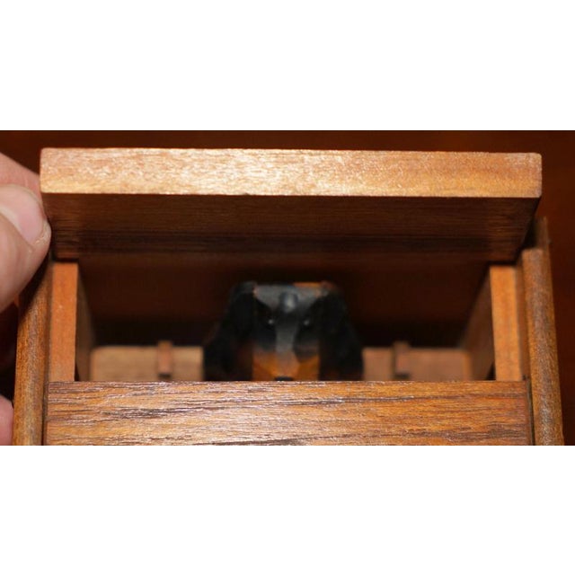 Miniature Folk Art Cigarette and Cigar Dispenser, 1970s For Sale - Image 13 of 14