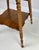 Early 20th Century Victorian Quarter-Sawn Tiger Oak Two-Tier Parlor Table With Spool-Turned Legs For Sale - Image 4 of 11
