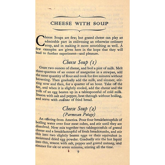 White "Good Cheese Dishes" 1946 Heath, Ambrose For Sale - Image 8 of 8