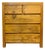 1980s Natural Wood 5d Dresser For Sale
