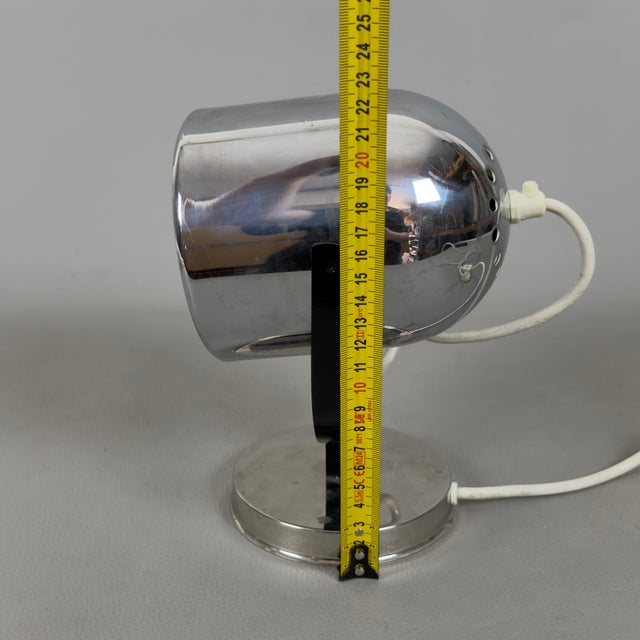 Modern Orb Eye Table Lamp in Metal by Goffredo Reggiani for Reggiani, 1970s For Sale - Image 11 of 12