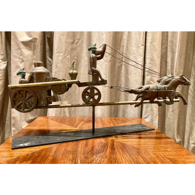 Vintage Copper Weather Vane For Sale - Image 6 of 9