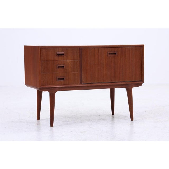 Small Vintage Teak Sideboard by Omann Jun, 1960s For Sale - Image 11 of 11