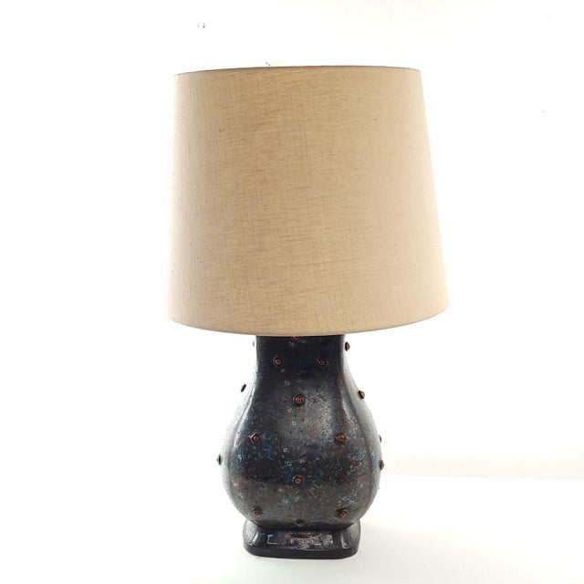 19th Century Chinese Cloisonné Bronze Hu (Wine Container), Circa 1870 For Sale In San Francisco - Image 6 of 6