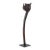 Early 20th Century Makonde Rhino Staff on Custom Base Tanzania For Sale