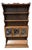 1980s Ethan Allan Charter Oak Jacobean Bookshelf Hutch China Cabinet Display Curio For Sale