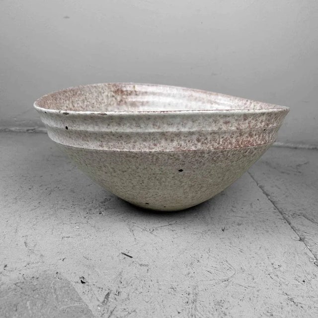 Mid-Century Organic Ceramic Bowl, Japan, 1970s For Sale - Image 12 of 13