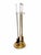 1970s Vintage Brass & Lucite Fireplace Tool Set For Sale - Image 5 of 6