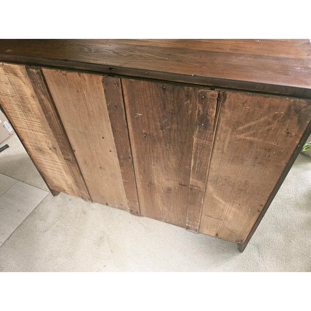 Antique Victorian Oak 3-Drawer Chest/ Dresser (c.1880-1890) For Sale - Image 13 of 13