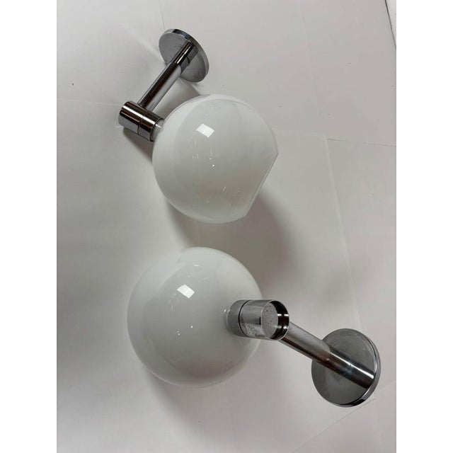 Pair of AM/AS Wall Lamps - Franco Albini for Sirrah, Italy, 1970s Pair of wall lamps from the AM/AS series, designed by...