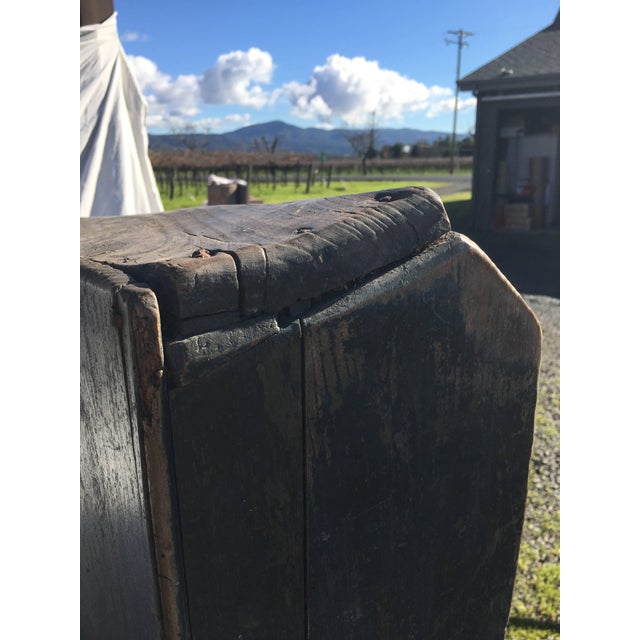 English Vintage English Settle Bench, circa 19th Century For Sale - Image 3 of 5