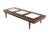 Wood Mid-Century Modern Floating Widdicomb Marble Inserts Top Coffee Table For Sale - Image 7 of 8