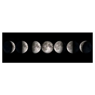 Delpixart, Moon Phases, Elements of This Image Are Provided by Nasa, Photographic Paper For Sale