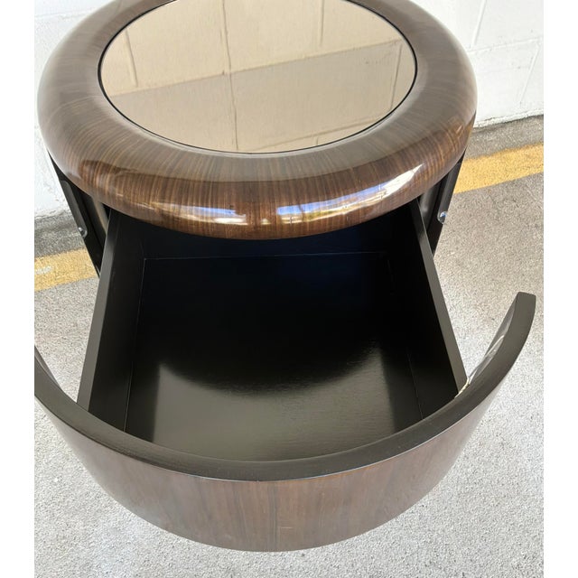 2020s Caracole Modern Round Gelee Accent Table For Sale - Image 5 of 7
