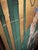 Monumental Vintage Chinese Six-Panel Gilt Folding Screen With Bamboo and Scholars For Sale - Image 9 of 12