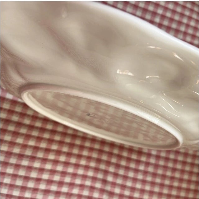 Fitz and Floyd Vintage Fitz & Floyd Coral Shells Pattern Hand Painted Nautical Platter For Sale - Image 4 of 5