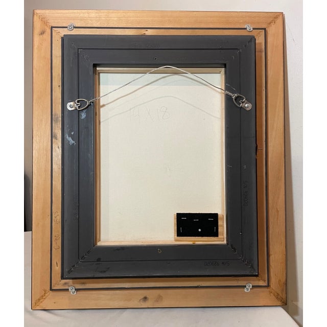 1980s Original Jennifer Garant Two for the Road Golf Pop Acrylic Painting on Canvas For Sale - Image 15 of 18