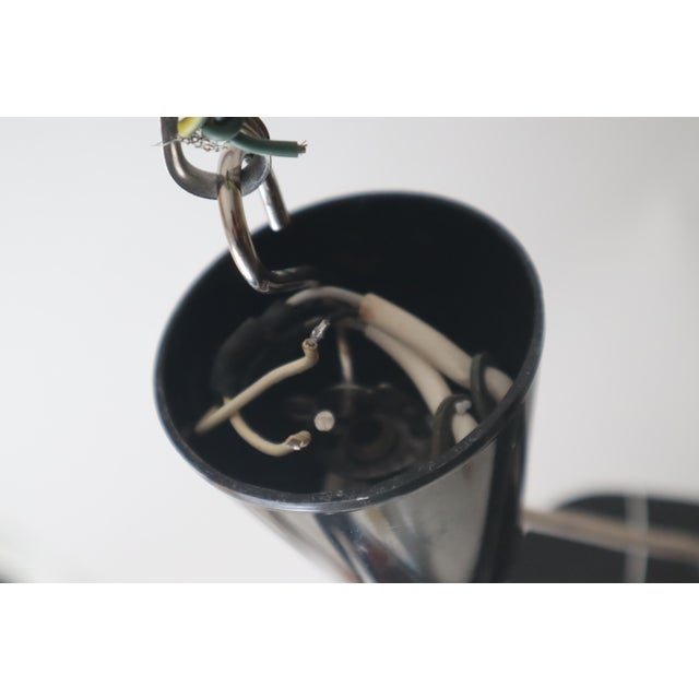 1950s Diabolo Glass Shade Pendant Lamp, 1950s For Sale - Image 5 of 18