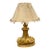19th Century Italian Giltwood Element as Lamp For Sale