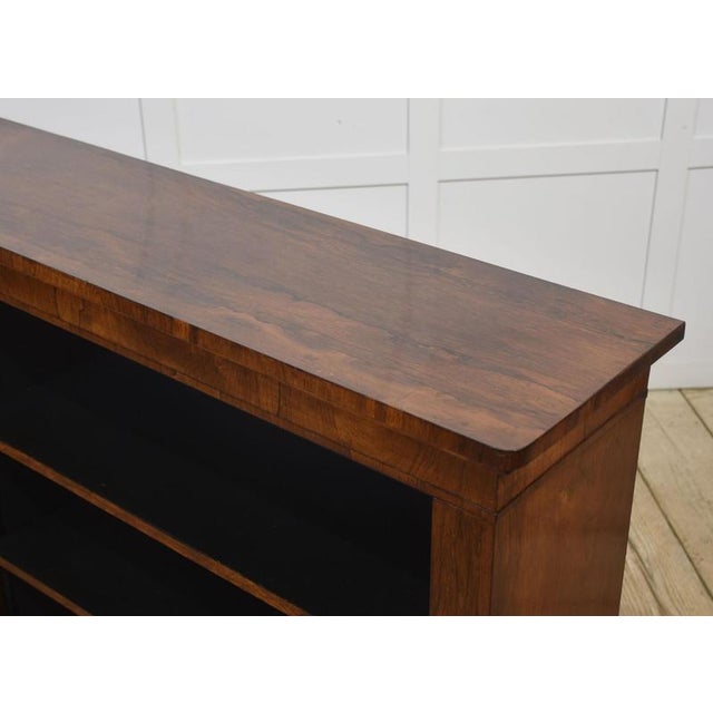 Rosewood Open Bookcase, 19th Century For Sale - Image 12 of 15