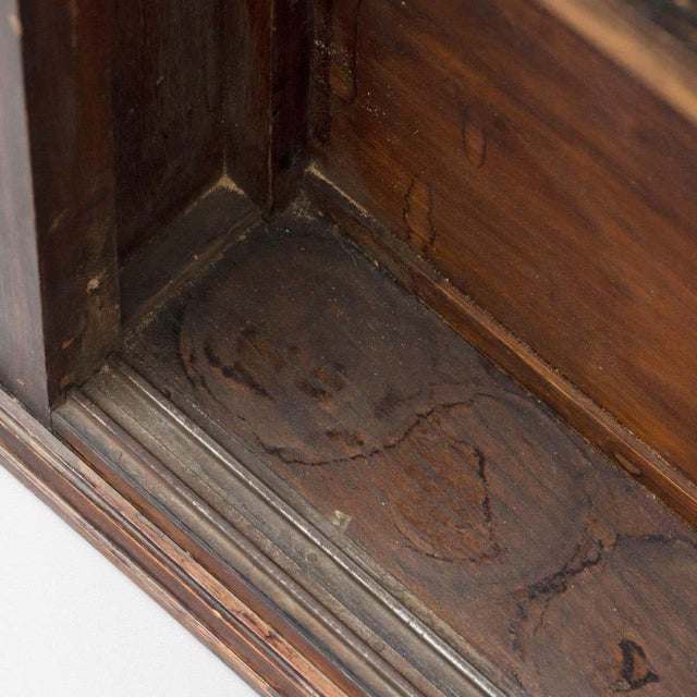 French, 20th Century, Vintage Glass and Wood Vitrine Showcase For Sale - Image 15 of 18