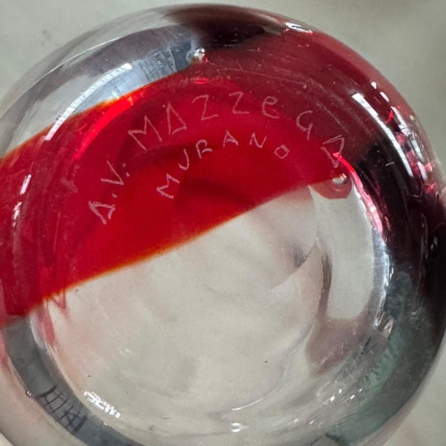 Murano Glass Vase by Fulvio Bianconi for A.V. Mazzega, 1950s For Sale - Image 10 of 11
