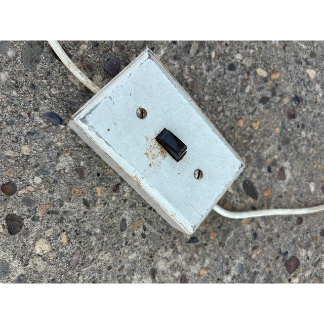 Silver 1970s Italian Arco Inspired Adjustable Floor Lamp For Sale - Image 8 of 9