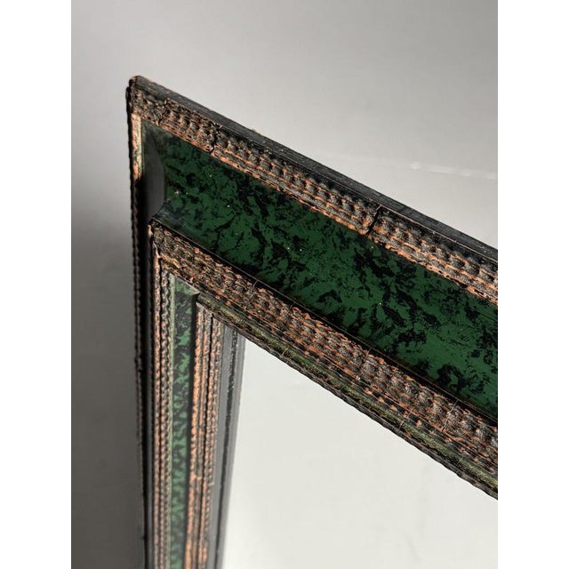 20th Century Ripple Frame Mirror For Sale - Image 6 of 16