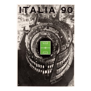 Italian Original Poster by Alberto Burri, 1990 For Sale