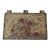 Vintage Chinese Aubusson-Style Floral Tapestry, 1960s, Wool on Cotton, 2'2" X 3'5" For Sale