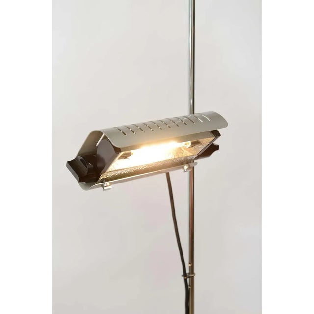 Vintage Joe Colombo Italian Alogena for Oluce Adjustable Floor Lamp, 1972 For Sale - Image 10 of 11