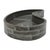 Gray Japanese Takekawa Tōgei Studio Pottery Suiban Centerpiece Bowl Signed 20.5" For Sale - Image 8 of 10