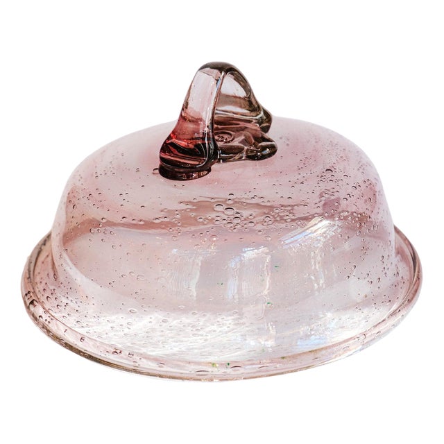 Taupe Bubble Glass Bell or Dome by Biot For Sale