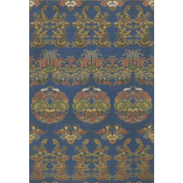 Japanese Chrysanthemum and Cloud Patterns, 1880s, Paper For Sale - Image 5 of 10