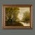 C. F. Daubigny, Landscape Composition, 1800s, Oil Painting on Canvas, Framed For Sale - Image 6 of 6