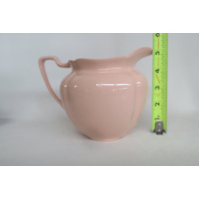 Rosedawn by Johnson Brothers Mid Century Peach Pitcher Jug 4607b For Sale - Image 10 of 10