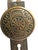 Traditional Antique Bronze Aesthetic Door Knobs and Backplates For Sale - Image 3 of 6