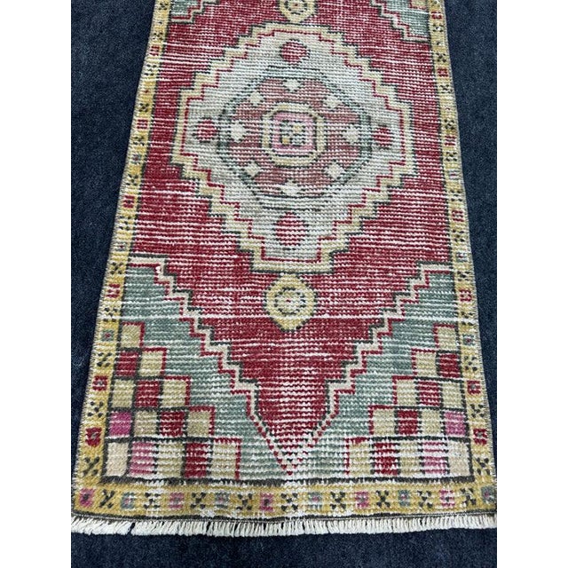 Contemporary Turkish Yastik Rug 1'8" x 3'4" For Sale - Image 3 of 5