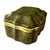 Vintage Italian Borghese Faux Tortoise Marbelized Ceramic Box For Sale In New York - Image 6 of 7