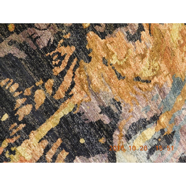 Hand-Knotted Modern Abstract Luxury Rug. 8'x 10' For Sale - Image 15 of 18