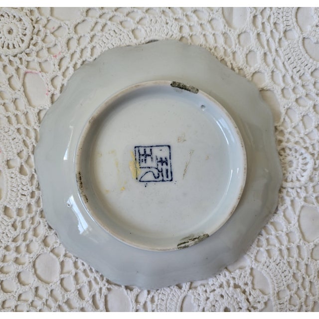Ceramic Pair of Mid-Century Geisha Girl Dishes For Sale - Image 7 of 7
