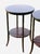 1970s 1970s Pair Tiered Faux Bamboo Side Tables For Sale - Image 5 of 13