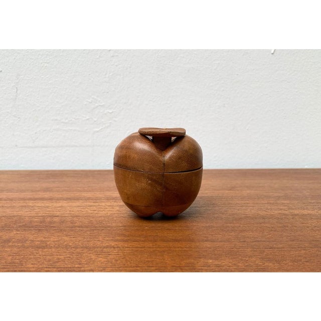 Vintage Teak Apple Shaped Secret Box, 1970s For Sale - Image 16 of 17