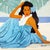 Mid-Century Modern 1980 "Wahine" & "Lei Wahine" Lithograph Prints by Luigi Fumagalli in Koa Frame, Pair For Sale - Image 3 of 11