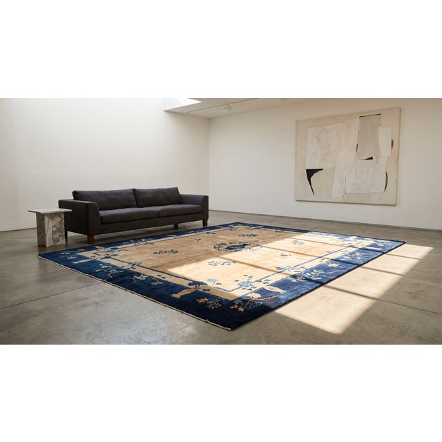 Early 20th Century Chinese Peking Carpet For Sale - Image 11 of 11