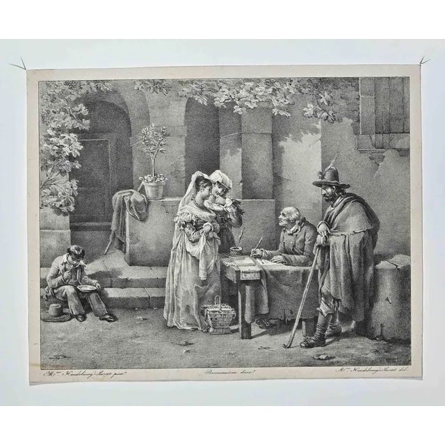 Antoinette Haudebourt-Lescot, Bonnemaison, Lithograph, 1825 For Sale - Image 3 of 3
