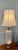 Murano Glass Lamp With Brass Base For Sale - Image 10 of 12