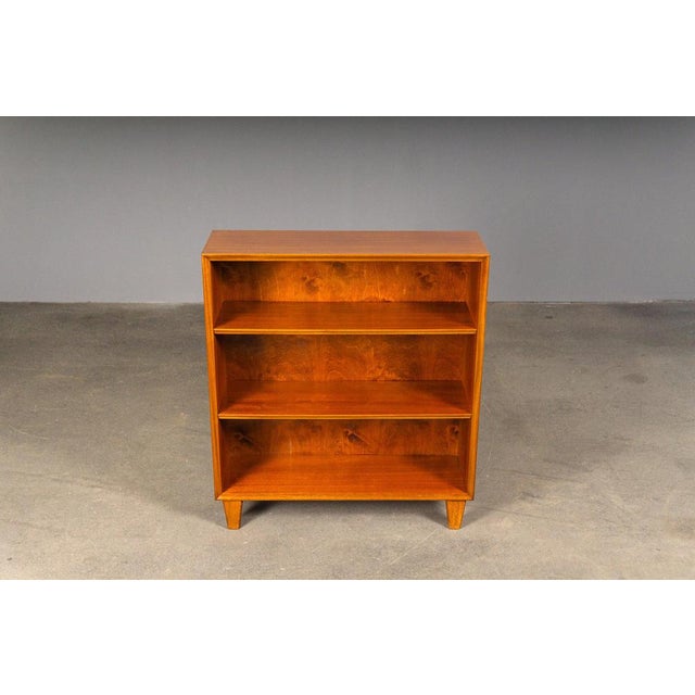 Small Mid-Century Mahogany Bookshelf For Sale - Image 6 of 12