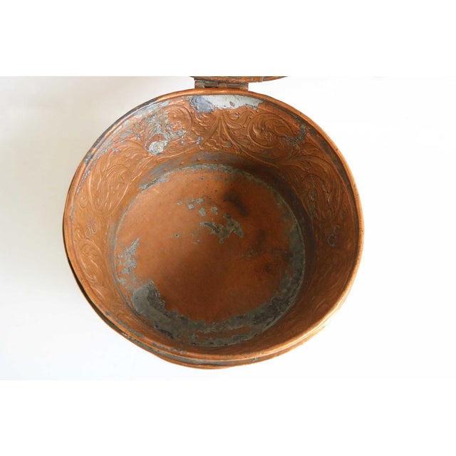 Antique Dutch Copper Pot with Lid, 1750 For Sale - Image 15 of 18