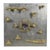 Metal Henri Fernandez, Abstract Wall Decoration, Brass and Amethyst For Sale - Image 7 of 7